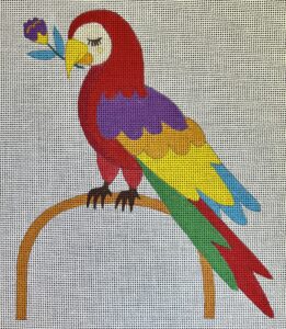 click here to view larger image of Parrot (hand painted canvases)