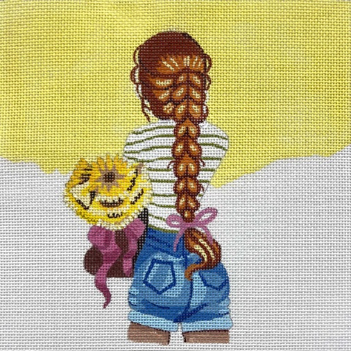 click here to view larger image of Daisy Braid (hand painted canvases)