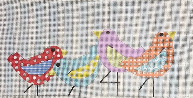 click here to view larger image of Little Chicks (hand painted canvases)