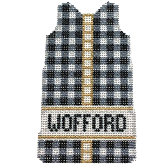 click here to view larger image of Wofford Gingham Mini Shift (printed canvas)