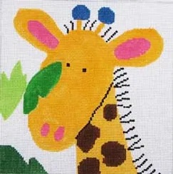 click here to view larger image of New Zoo - Giraffe (hand painted canvases)