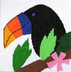 click here to view larger image of New Zoo - Toucan (hand painted canvases)
