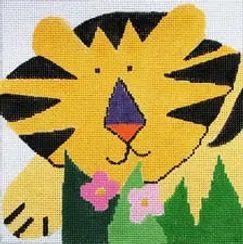 click here to view larger image of New Zoo - Tiger (hand painted canvases)