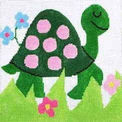 click here to view larger image of New Zoo - Turtle (hand painted canvases)