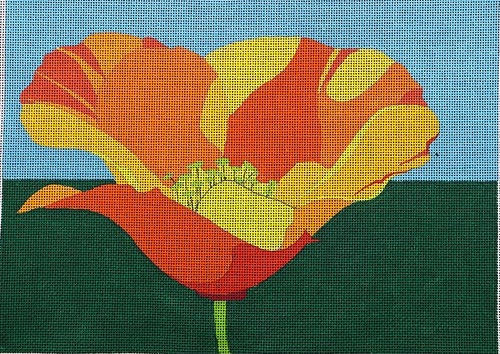 click here to view larger image of California Poppy - 18M (hand painted canvases)