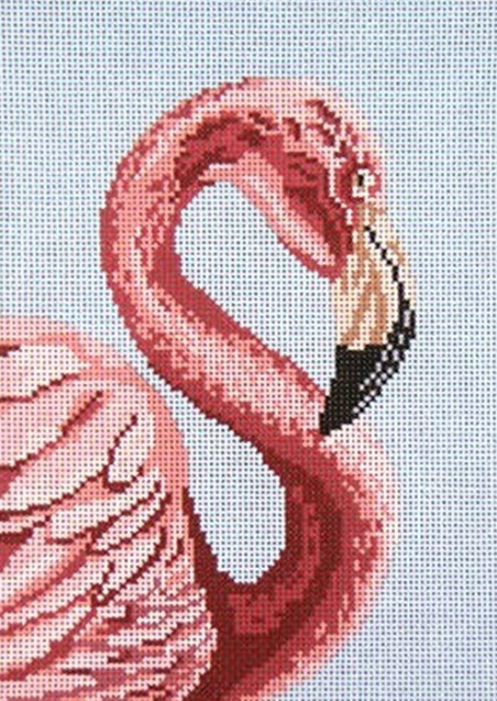 click here to view larger image of Pink Flamingo Head - 13M (hand painted canvases)