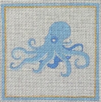 click here to view larger image of Octopus Square - 18M (hand painted canvases)