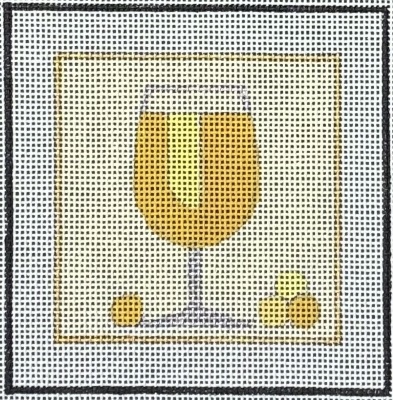 click here to view larger image of White Wine - 18M (hand painted canvases)