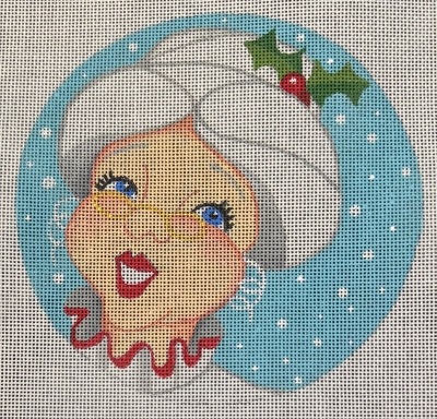click here to view larger image of Mrs Santa - 18M (hand painted canvases)