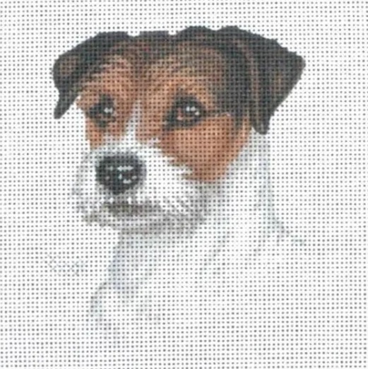 click here to view larger image of Jack Russell Dog (hand painted canvases)