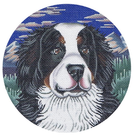 click here to view larger image of Burmese Mountain Dog (hand painted canvases)