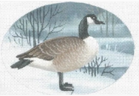 click here to view larger image of Canadian Goose Ornament  (hand painted canvases)