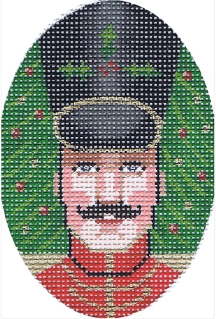 click here to view larger image of Soldier Ornament  (hand painted canvases)