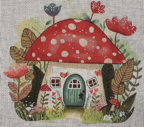 click here to view larger image of Mushroom House MR-102 (hand painted canvases)