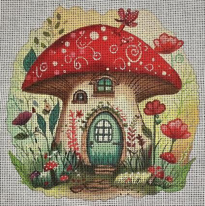 click here to view larger image of Mushroom House MR-104 (hand painted canvases)
