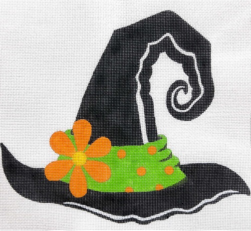 click here to view larger image of Witch Hat (hand painted canvases)