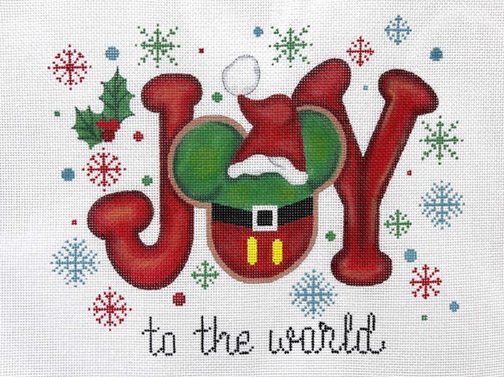 click here to view larger image of Joy to the World (hand painted canvases)