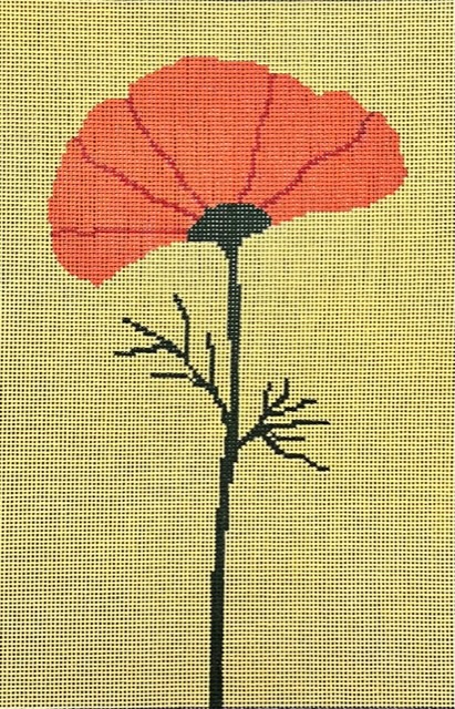 click here to view larger image of Poppy (hand painted canvases)