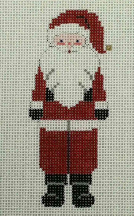 click here to view larger image of Traditional Santa (hand painted canvases)