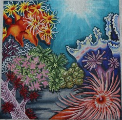 click here to view larger image of Coral Reef (Robbyns Nest) (hand painted canvases)