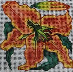 click here to view larger image of Tiger Lily (Robbyns Nest) (hand painted canvases)