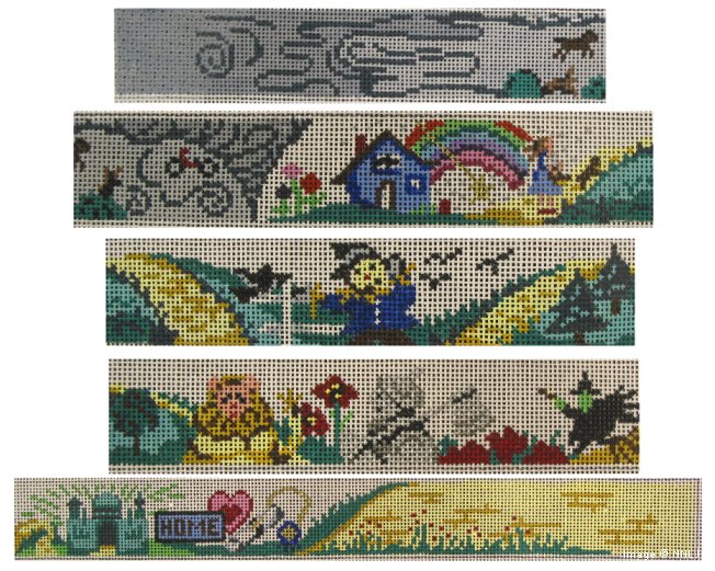 click here to view larger image of Wizard of Oz  Belt - 18 Mesh (hand painted canvases)