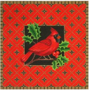 click here to view larger image of Cardinal (hand painted canvases)