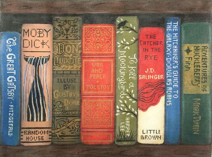 click here to view larger image of Classics Books Collection, The (hand painted canvases)