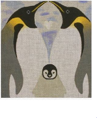click here to view larger image of Penguin Family (hand painted canvases)