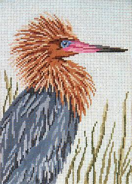 click here to view larger image of Reddish Egret  - 13M (hand painted canvases)