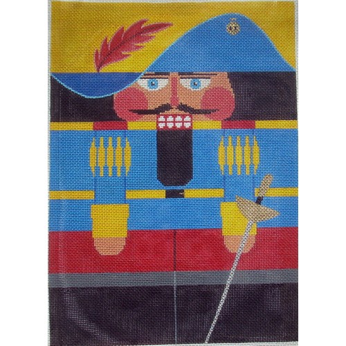 click here to view larger image of Nutcracker - Musketeer (hand painted canvases)