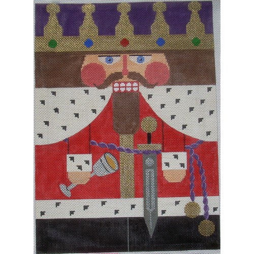 click here to view larger image of Nutcracker - King Arthur (hand painted canvases)