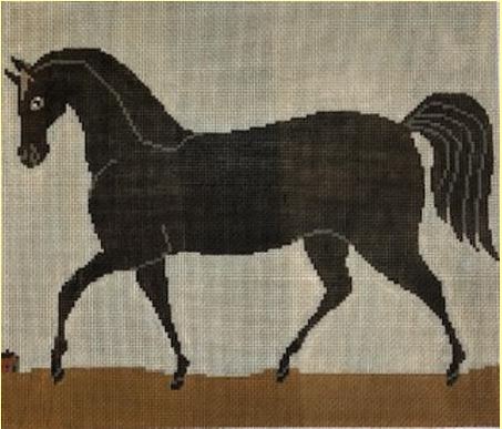 click here to view larger image of Prancing Horse (hand painted canvases)