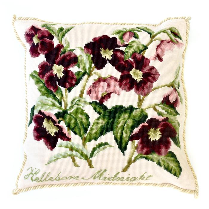 click here to view larger image of Hellebore Midnight (needlepoint kits)