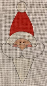 click here to view larger image of Snow Cone Santa (hand painted canvases)