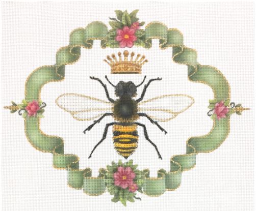 click here to view larger image of Queen Bee (hand painted canvases)