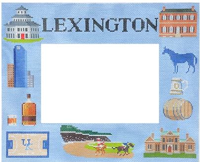 click here to view larger image of Lexington Picture Frame (hand painted canvases)