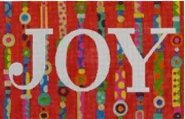 click here to view larger image of Joy (hand painted canvases)