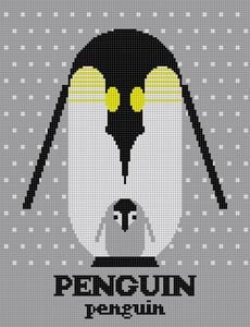 click here to view larger image of Penguin Penguin (hand painted canvases)