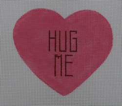 click here to view larger image of Hug Me on Pink (hand painted canvases)