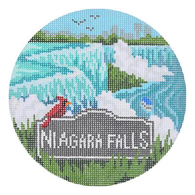 click here to view larger image of Explore America - Niagara Falls (hand painted canvases)