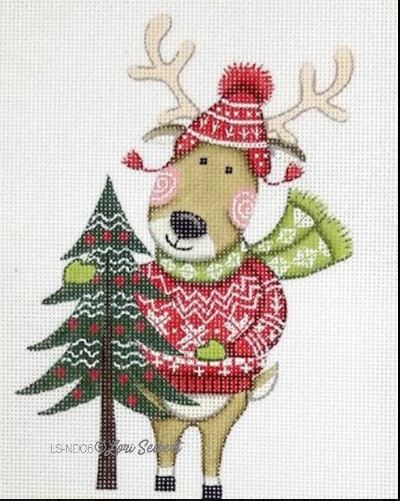click here to view larger image of Nordic Reindeer (hand painted canvases)