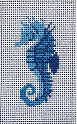 click here to view larger image of Seahorse  (hand painted canvases)