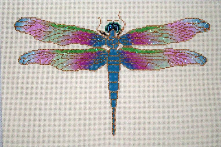 click here to view larger image of Large Dragonfly (hand painted canvases)