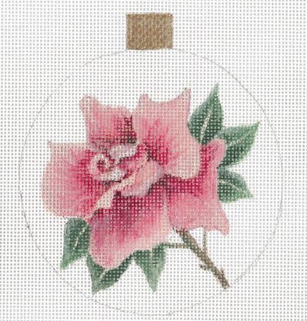 click here to view larger image of Rose Ornament (hand painted canvases)
