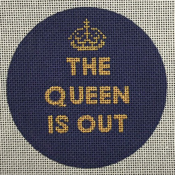 click here to view larger image of Queen is Out, The (hand painted canvases)