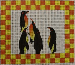 click here to view larger image of Rookery of Penguins (hand painted canvases)