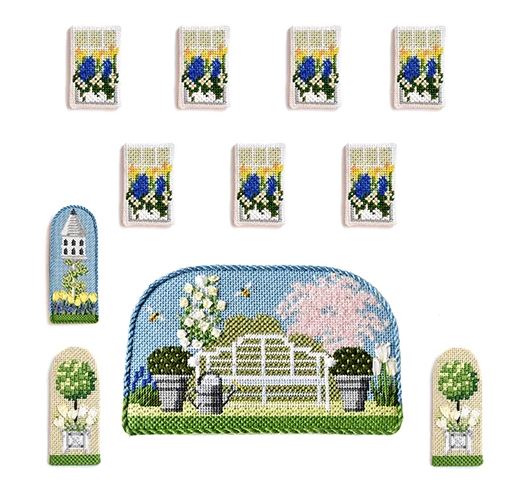 click here to view larger image of Manor House - Spring Add Ons (hand painted canvases)