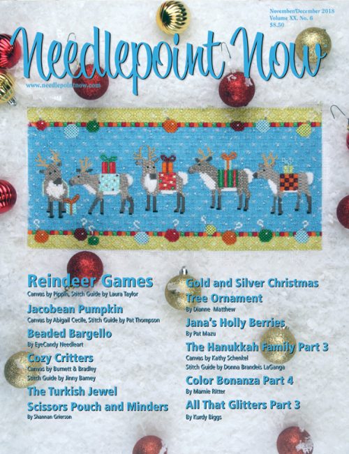 click here to view larger image of Needlepoint Now - November / December 2018 (Magazines)