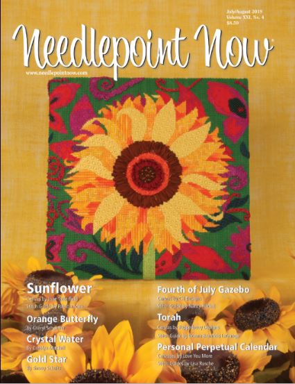 click here to view larger image of Needlepoint Now - July / August 2019 (Magazines)
